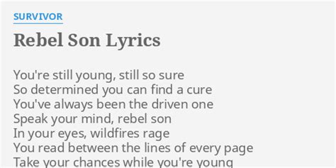 123 rebel son|1 2 3 rebel son lyrics.